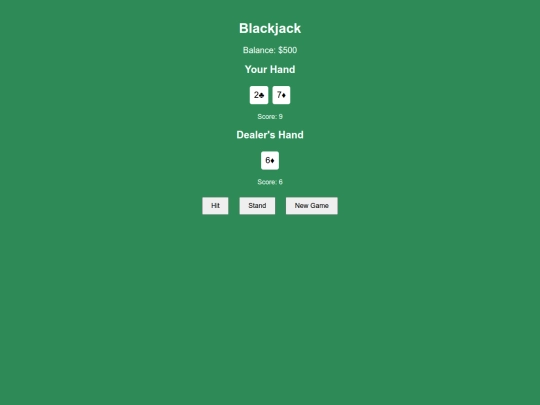 blackjack screenshot