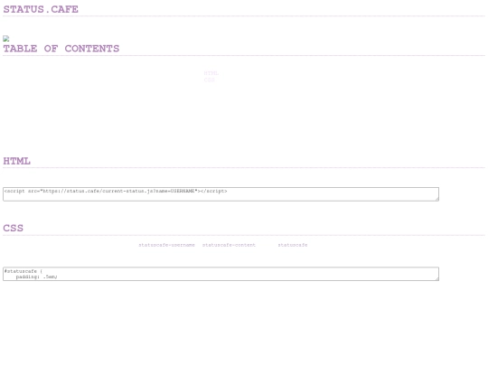 you/tutorials/statuscafe screenshot