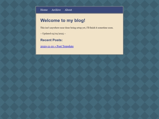 home screenshot