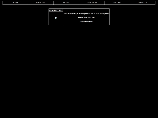 merch screenshot