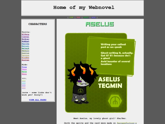 Aselus screenshot