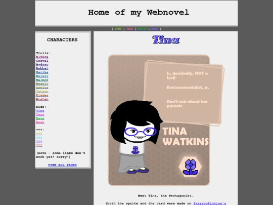 Tina screenshot