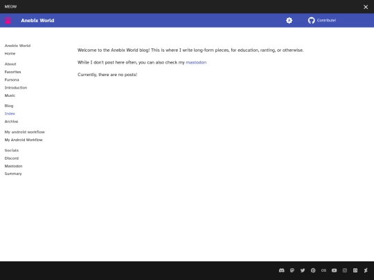 blog screenshot