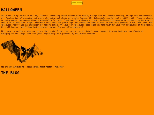 Halloween screenshot
