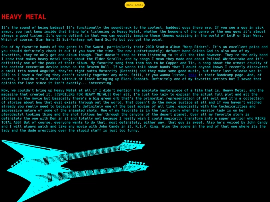 heavymetal screenshot