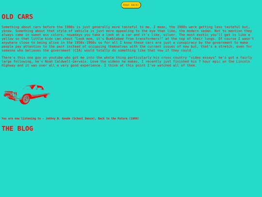 oldcars screenshot