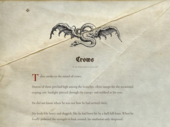 pages/Crows screenshot