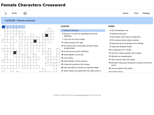 Female-Characters screenshot