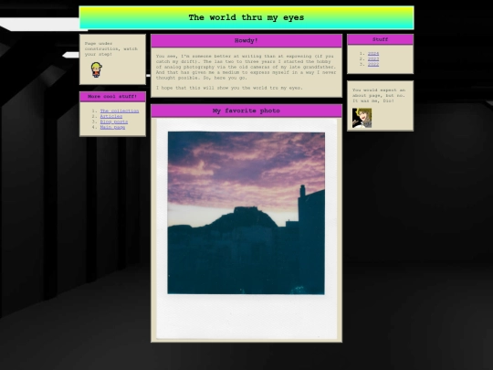 pages/warhol screenshot