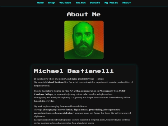 aboutme screenshot