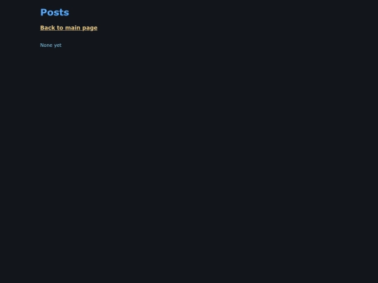 posts screenshot