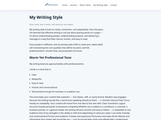 writing-style screenshot