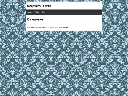 categories screenshot