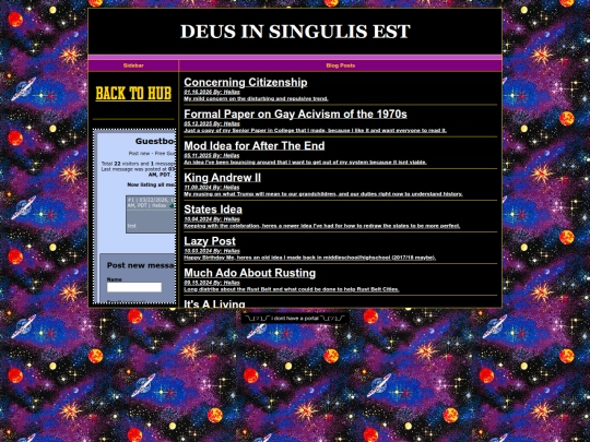 blog screenshot