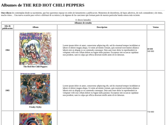 Final/albumes screenshot