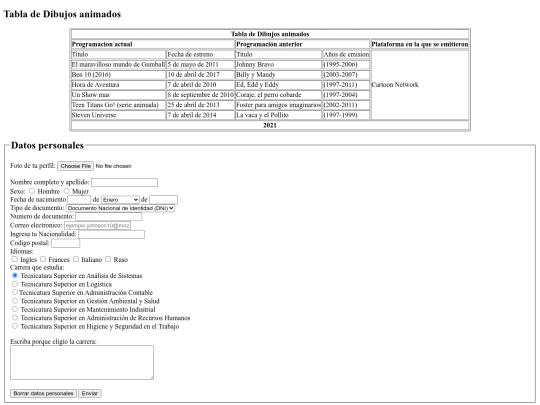 TP3 screenshot
