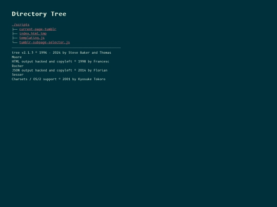 scripts screenshot