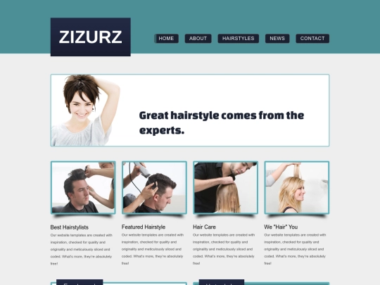 hairstylesalon screenshot