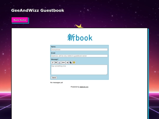 Guestbook/guestbook screenshot