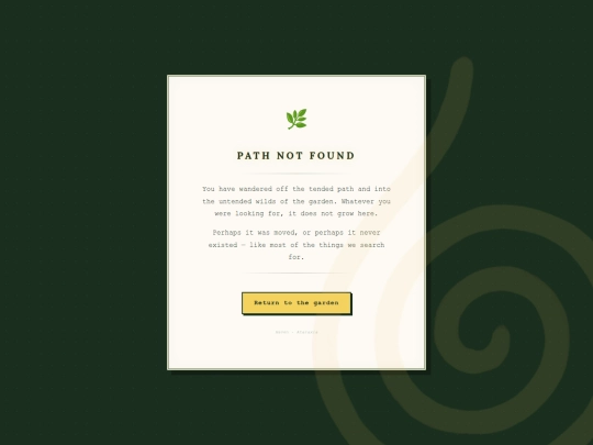 not_found screenshot