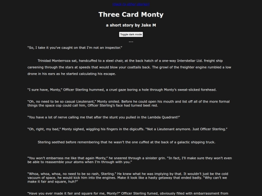 writing/threecardmonty screenshot