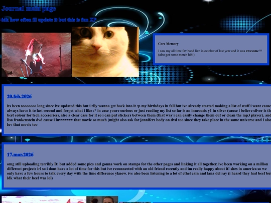 Journal screenshot