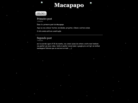 blog screenshot
