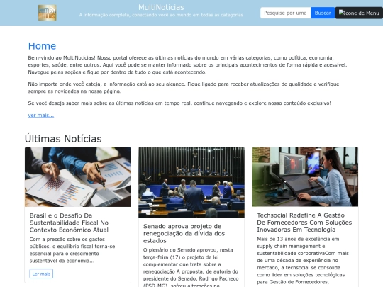 site boostrap screenshot