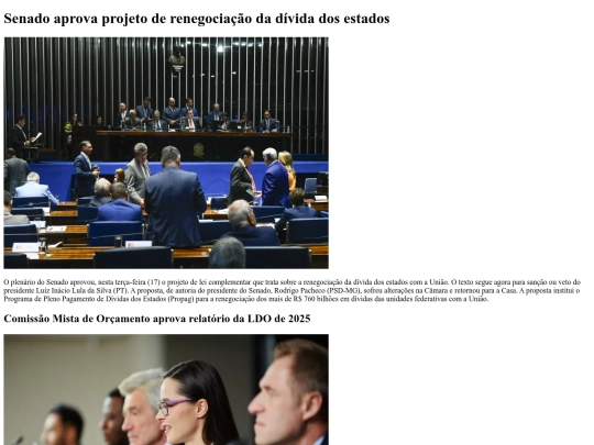 site boostrap/politica screenshot