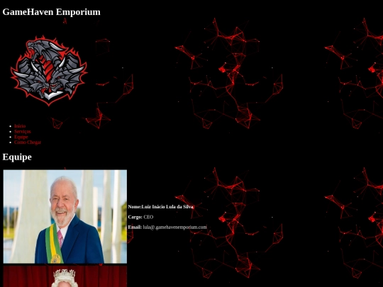 trabalho/equipe screenshot