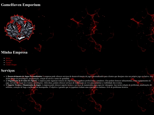 trabalho/servicos screenshot