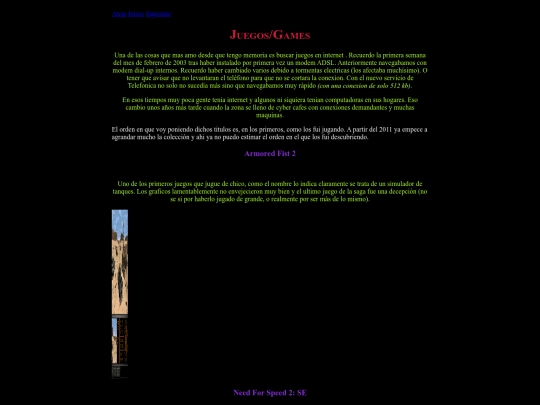 JuegosRetro screenshot