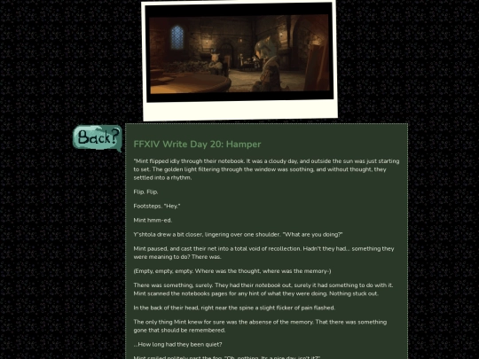 bookmans-shelves/scrapbook-2023/ff14write-day20 screenshot
