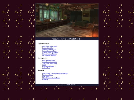 link-tree screenshot