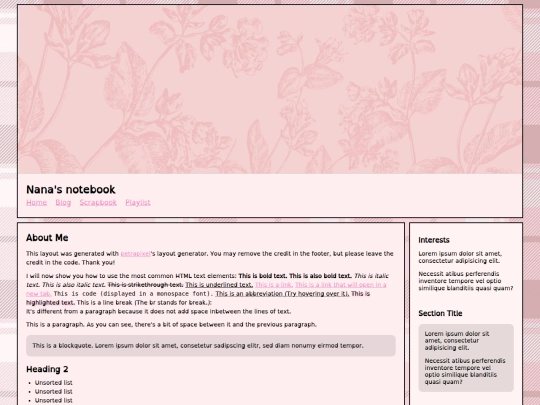mainpaigepractice screenshot
