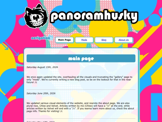 mainpage screenshot