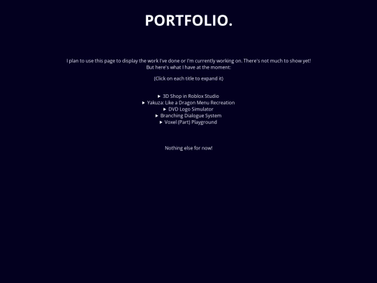 portfolio screenshot