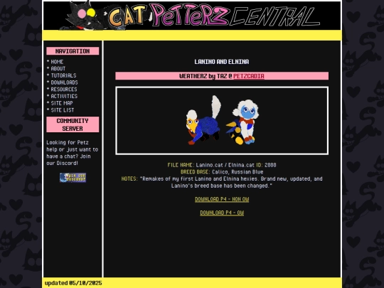 downloads/breeds/weathers screenshot