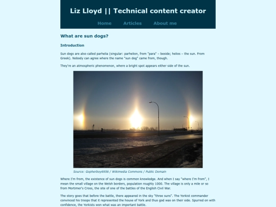 articles/explanations/sundogs screenshot