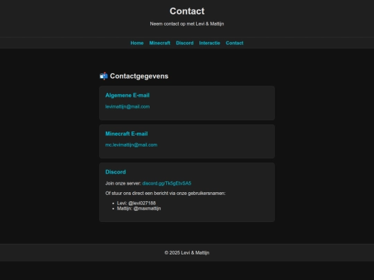 contact screenshot