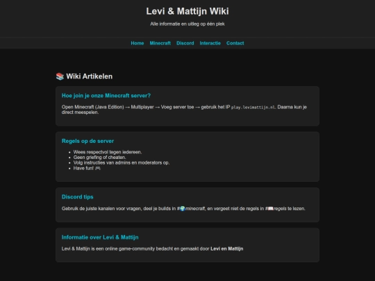 wiki screenshot