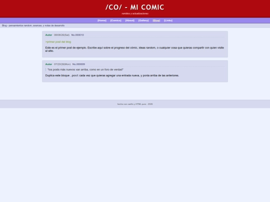 blog screenshot