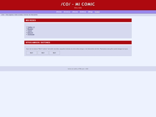 links screenshot