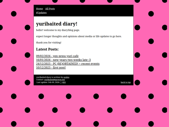 blog screenshot