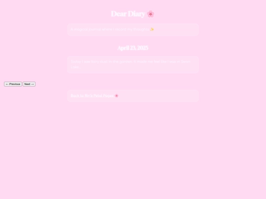 DearDiary screenshot