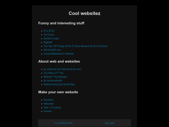old/list screenshot