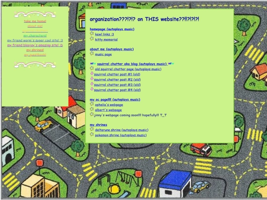 sitemap screenshot
