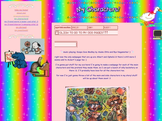 squirrelsocpage screenshot