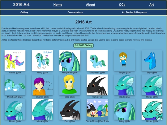 Art/Gallery/2016 screenshot