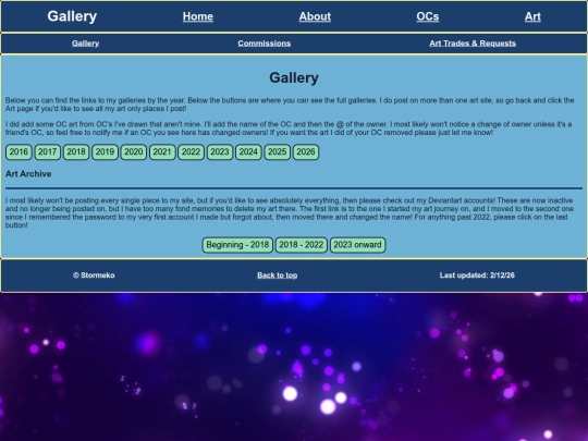 Art/Gallery screenshot